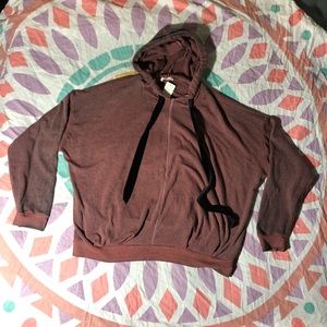 Maroon Fashion Hoodie